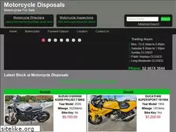 Sites similar to motorcycledisposals.com.au