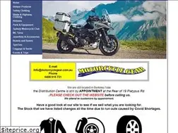 Sites similar to motorcyclegear.com.au