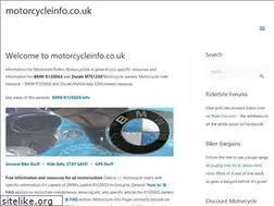 Sites similar to motorcycleinfo.co.uk