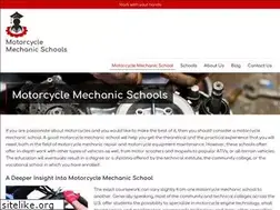 Sites similar to motorcyclemechanicedu.com