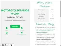 Sites similar to motorcyclevestsden.com