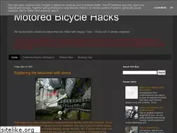 Sites similar to motoredbicyclehacks.blogspot.com