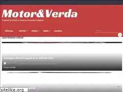Sites similar to motoresverda.hu