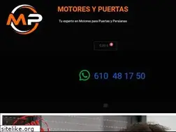 Sites similar to motoresypuertas.com