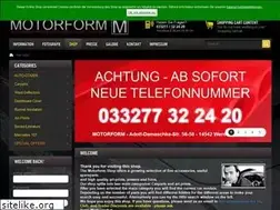 Sites similar to motorform-shop.de
