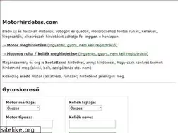 Sites similar to motorhirdetes.com