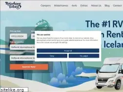 Sites similar to motorhomeiceland.com