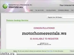 Sites similar to motorhomerentals.ws
