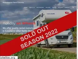 Sites similar to motorhomerentestonia.com