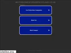 Sites similar to motorhomesforhirescotland.co.uk
