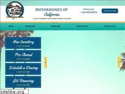 Sites similar to motorhomesofcalifornia.com