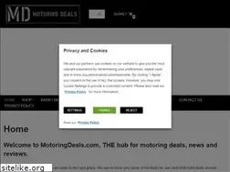 Sites similar to motoringdeals.com