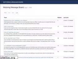 Sites similar to motoringmessageboard.com