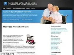 Sites similar to motorizedwheelchairguide.com