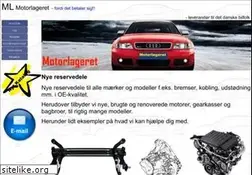 Sites similar to motorlageret.dk