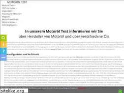 Sites similar to motoroel-tests.de