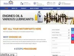 Sites similar to motorparts.co.in