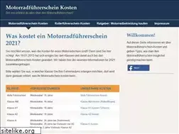 Sites similar to motorradfuehrerschein-kosten.de