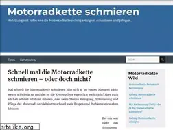 Sites similar to motorradkette-schmieren.de