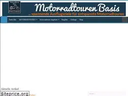 Sites similar to motorradtouren-basis.de