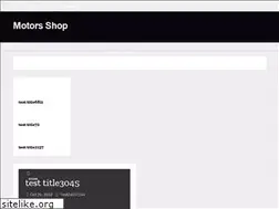 Sites similar to motors-shop.com