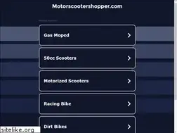 Sites similar to motorscootershopper.com