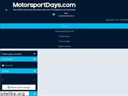 Sites similar to motorsportdays.com