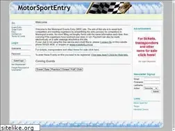 Sites similar to motorsportentry.com