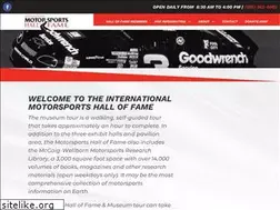 Sites similar to motorsportshalloffame.com