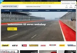 Sites similar to motorsportshop.dk