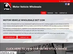 Sites similar to motorvehiclewholesale.com