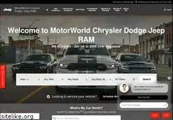 Sites similar to motorworldchrysler.net