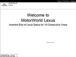 Sites similar to motorworldlexus.com