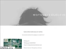 Sites similar to motosdecoleccion.com