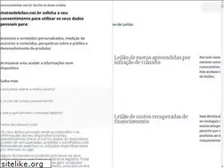 Sites similar to motosdeleilao.net.br