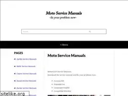 Sites similar to motoservicemanual.com