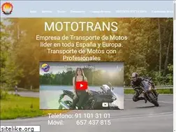 Sites similar to mototrans.com