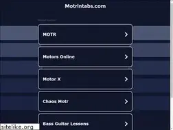 Sites similar to motrintabs.com
