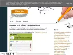 Sites similar to mots-meles.blogspot.com