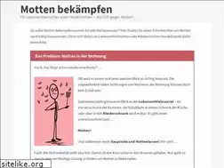 Sites similar to mottenbekaempfen.de