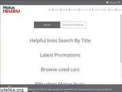 Sites similar to motusisuzu.co.za