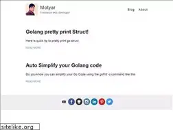 Sites similar to motyar.github.io