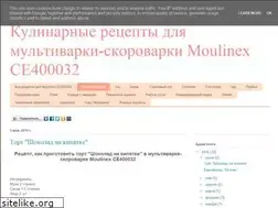 Sites similar to moulinexrezept.blogspot.com