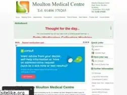 Sites similar to moultonmedicalcentre.nhs.uk