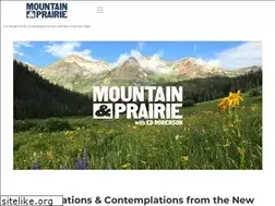 Sites similar to mountainandprairie.com