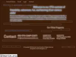 Sites similar to mountaincampwoodside.com
