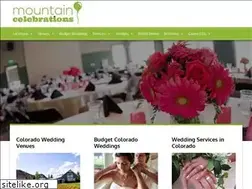 Sites similar to mountaincelebrations.com