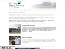 Sites similar to mountaincement.com