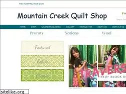 Sites similar to mountaincreekquilters.com