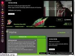 Sites similar to mountaindew.wikia.com